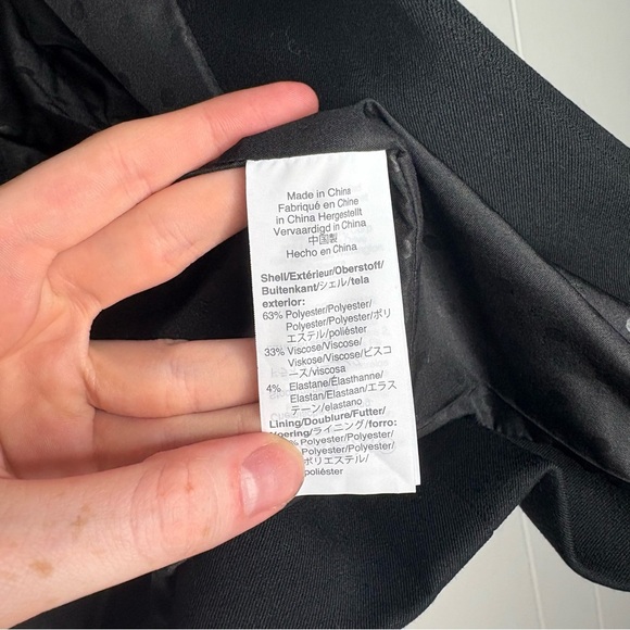 J. Crew Black Broadway Blazer Size 0 Classic Staple Piece Viscose Evening Prep - Picture 6 of 10